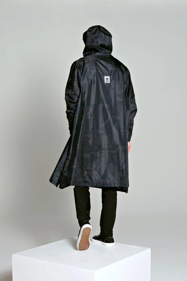 Back to Black - Rain Poncho by RainKiss
