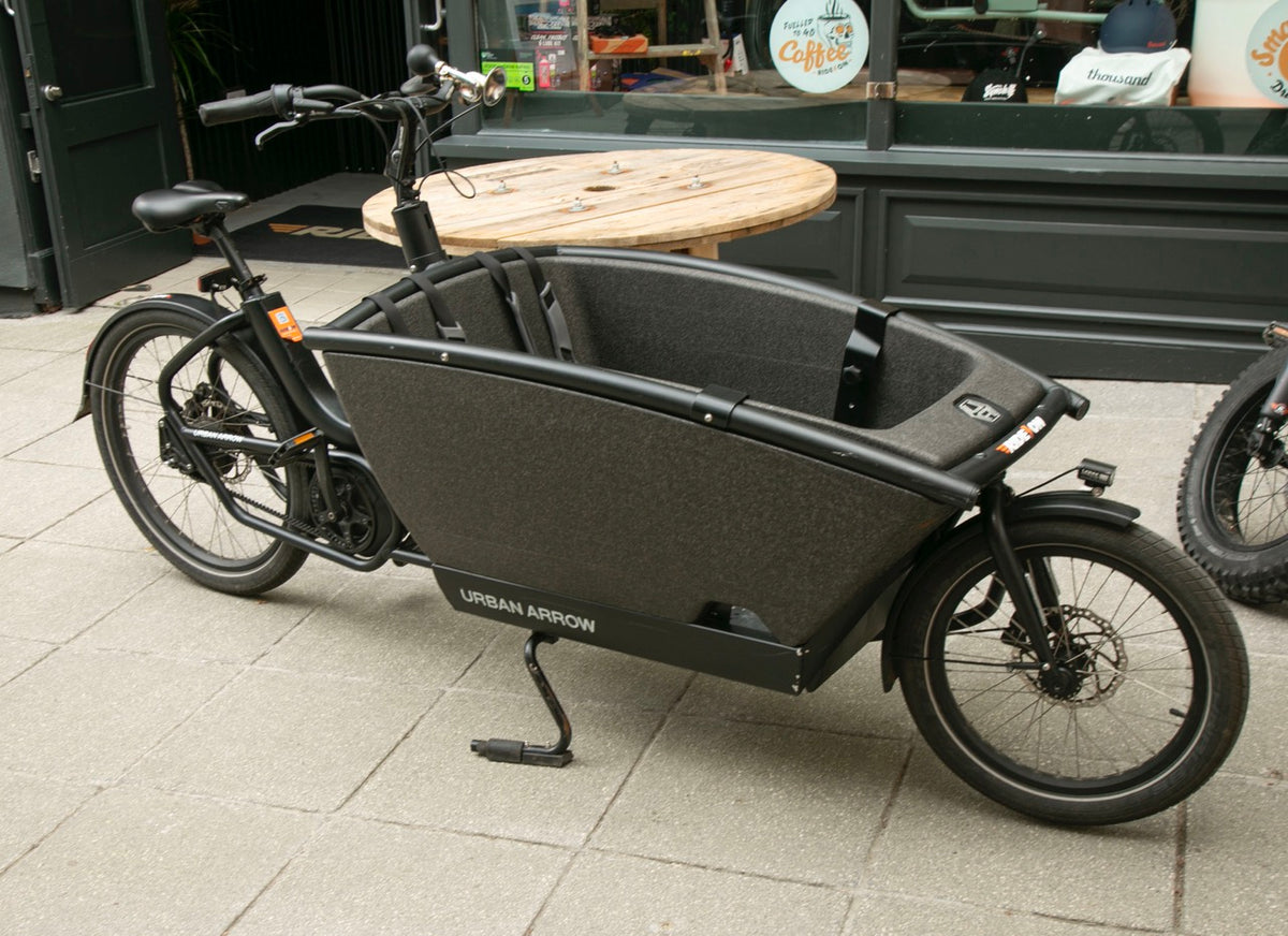 Cargo Bike Arrow Electric Bike For Sale Urban Arrow Family Review