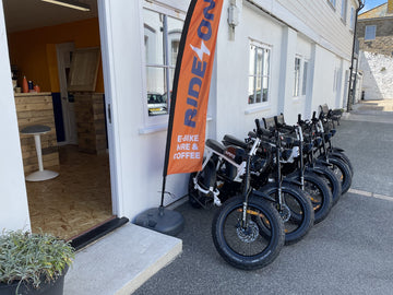 Explore the Cornish coast and countryside with e-bike hire in Truro