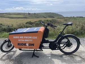 Count House Cafe Trials E-Cargo Bike for Deliveries