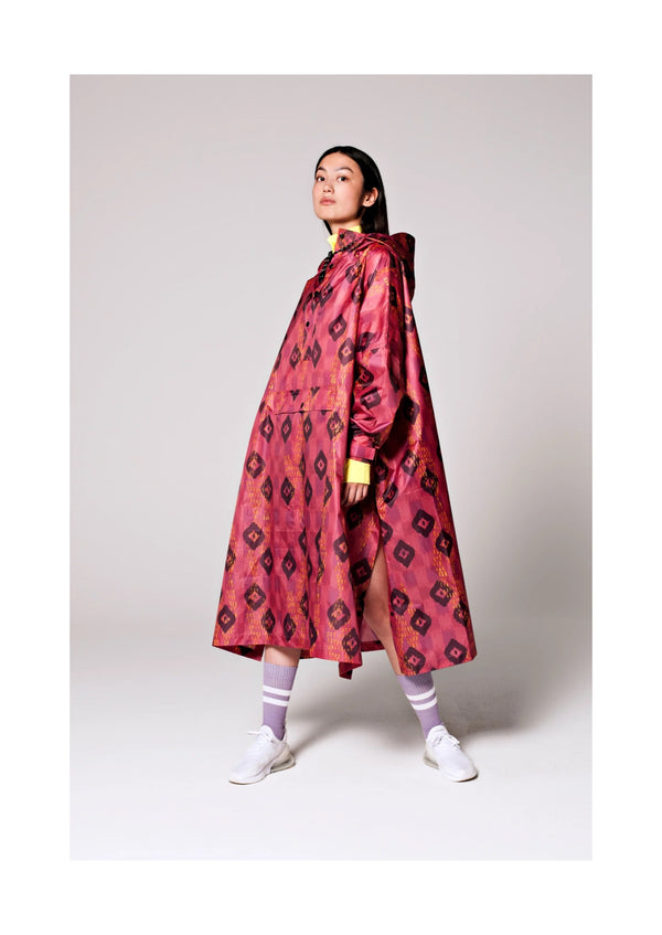 Ikat Rain Poncho by RainKiss