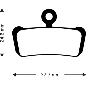 Sintered Disc Brake Pads for Avid XO Trail / Sram Guide