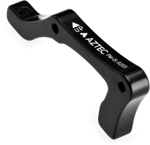 Adapter for post type calliper to IS frame mount, 203 mm rotor